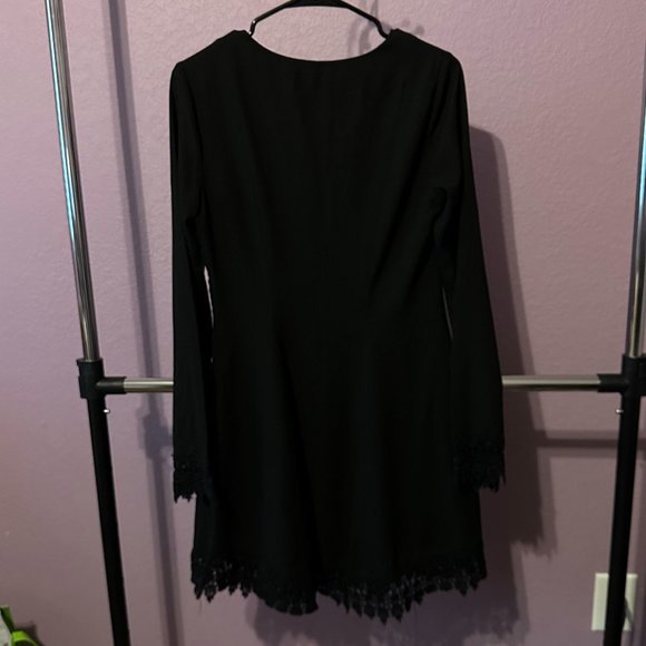 Hot Topic Dresses Hot Topic Black Lace Dress Poshmark